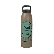 Dinosaur Loves Doughnuts Drinking Bottles