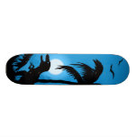 Dinosaur of the Night Skate Deck