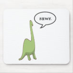 Dinosaur rawr! mousepads