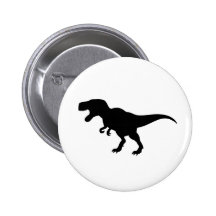 Dinosaur T-Rex Button