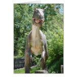Dinosaur T-Rex Card