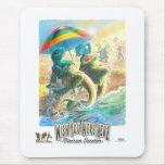 Dinosaur Vacation Mouse Pads
