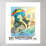 Dinosaur Vacation Wish You Were Here posters