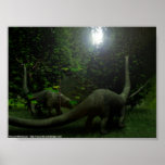 Dinosaurs at lunch posters