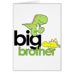 dinosaurs big brother greeting cards