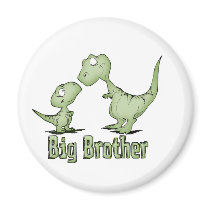 Dinosaurs Big Brother Fridge Magnet