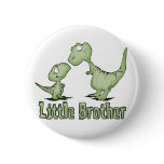 Dinosaurs Little Brother buttons