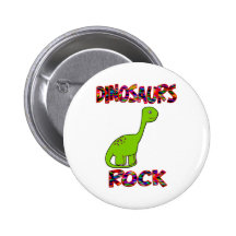 Dinosaurs Rock Pin
