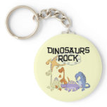 Dinosaurs Rock Tshirts and Gifts keychains