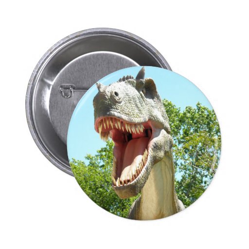 Dinosaurs T-Rex Buttons