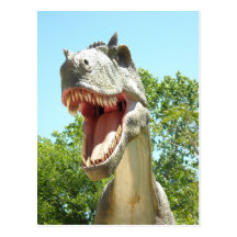 Dinosaurs T-Rex Postcard