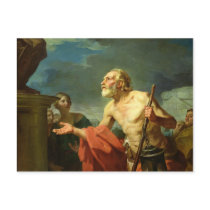 Diogenes Asking for Alms, 1767 Post Cards