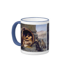 Diogenes Surrounded by Dogs - by Jean Leon Gerome Coffee Mug