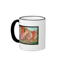 Dionysian Entourage with Dionysus Mugs