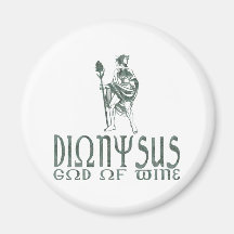Dionysus Refrigerator Magnet