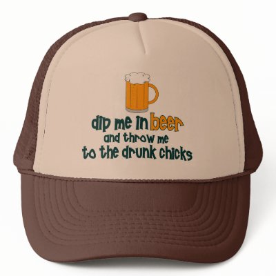 Dip Me In Beer ....... Trucker Hat by TheBigTees