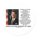 Diplomacy Subtle Nuanced Craft Wily Diplomat Quote stickers