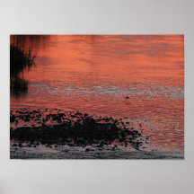 Dipper at sunrise poster