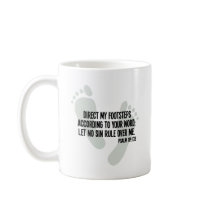 Direct My Footsteps According to Your Word Coffee Mugs