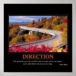 Direction posters