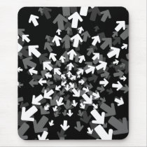 Directions Abstract Mousepad