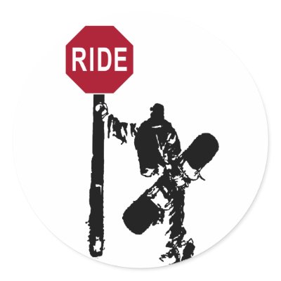 directions... ride? round stickers by asyrum