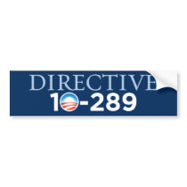 Directive 10-289 Bumper Sticker