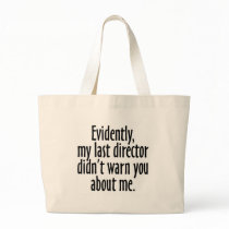 Director Warning Bags
