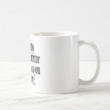 Director Warning Mug