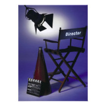 Director's Slate, Chair & Stage Light 2 Announcement
