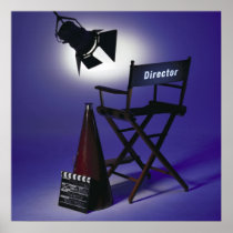 Director's Slate, Chair & Stage Light 2