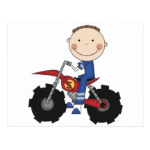 Dirt Bike Racing Tshirts and Gifts Post Cards