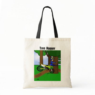 Dirt Bike Tree Hugger Bag by RabidMX