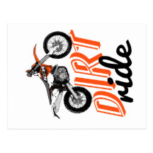 Dirt ride postcard