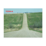 Dirt road - rural Iowa postcards