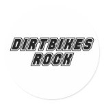 Dirtbikes Rock stickers