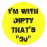 DIRTY 30 STICKERS