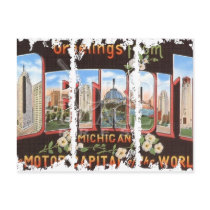 Dirty 3Tall Boxes Postcard