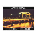 Dirty 3Tall Boxes Postcard Amsterdam 