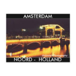Dirty 3Tall Boxes Postcard Amsterdam 