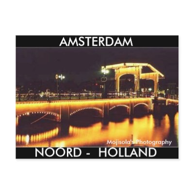 Dirty 3Tall Boxes Postcard Amsterdam  by onifade6