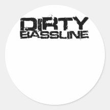 Dirty Bassline Dubstep Sticker