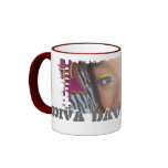 Dirty Border Ringer Mug