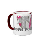 Dirty Border Ringer Mug