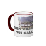 Dirty Border Ringer Mug