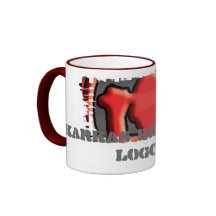Dirty Border Ringer Mug