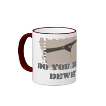 Dirty Border Ringer Mug