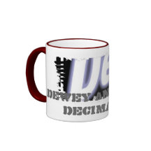Dirty Border Ringer Mug