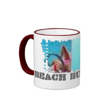 Dirty Border Ringer Mug