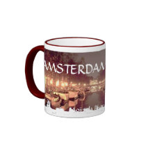 Dirty Border Ringer Mug - AMSTERDAM